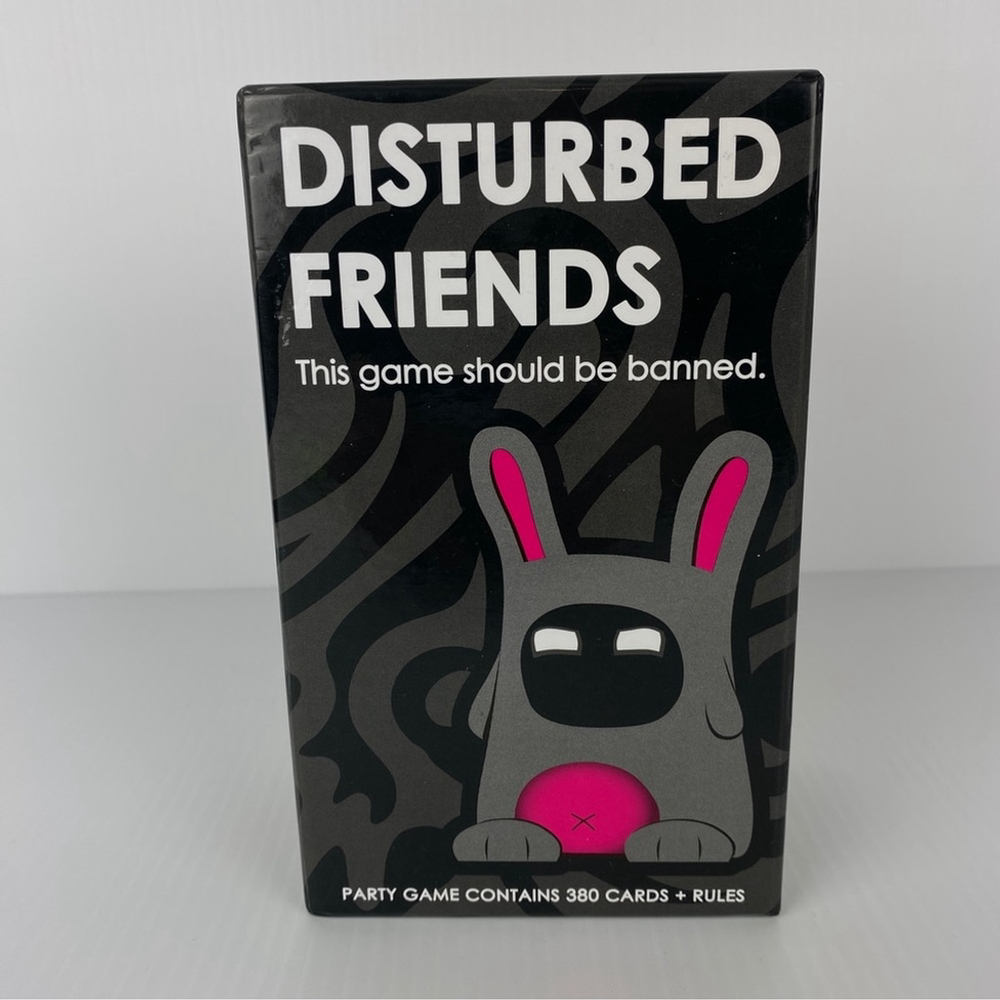 Disturbed Friends Adult Party Game Question Answer Card Game